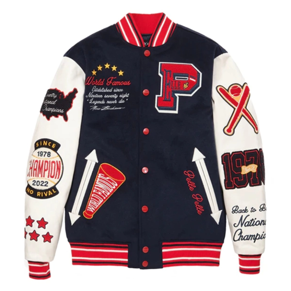Pelle Pelle Varsity Jacket | World Famous Champion Pelle Pelle 