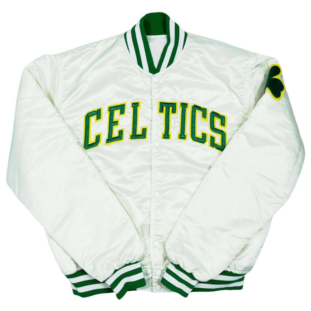 Boston Celtics Varsity Satin Jacket