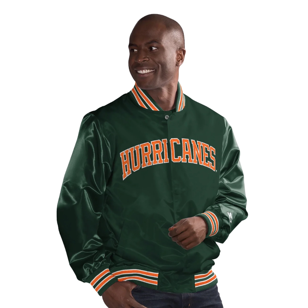 Miami hot sale hurricanes jacket